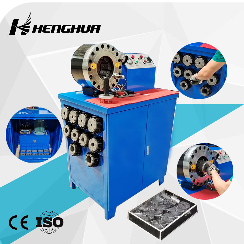 Factory Sales Quick Change 6 Patent 1/4-2 Hydraulic Hose Crimping Machine Hose Pressing Machine For Rubber Hose